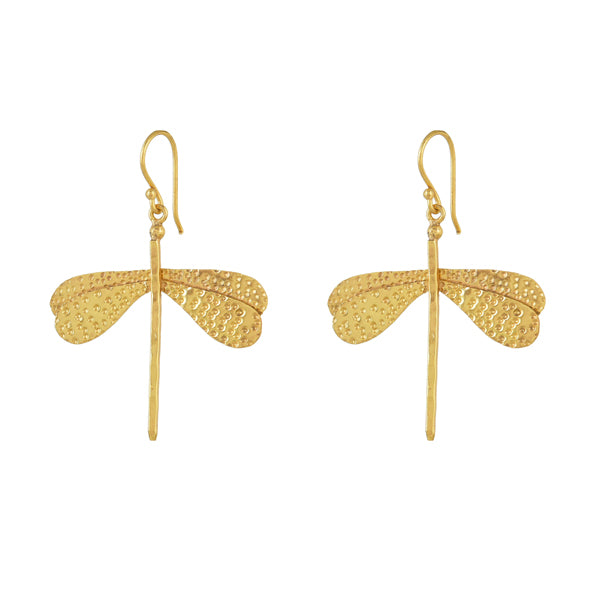 Libelle Gold Earrings