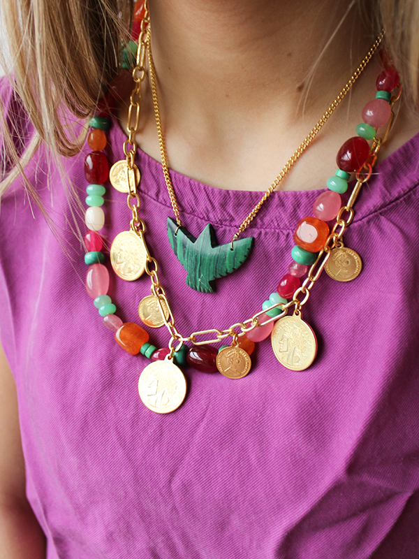 Multi Jade Edelstenen Roze