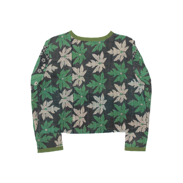 Bladeren Jasje Kantha