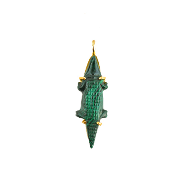 Tiger Eye Scarab Charm