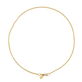 slangen ketting goud