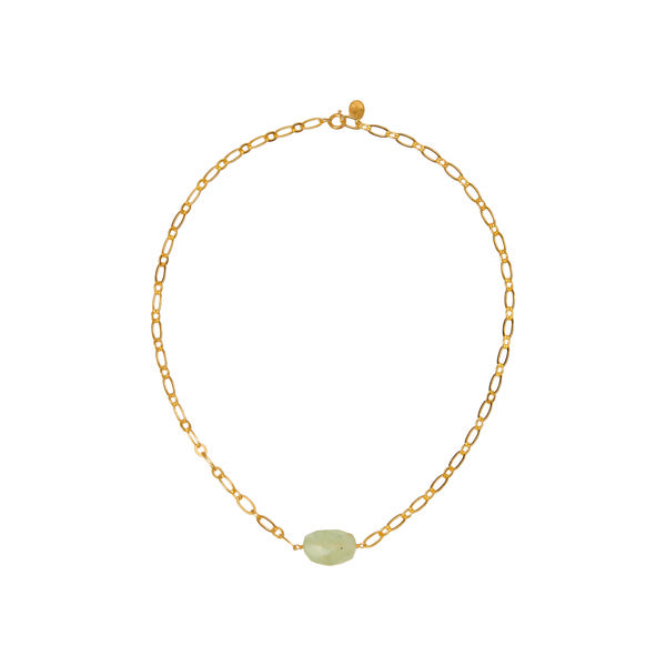Geboortesteen Ketting Jade Augustus