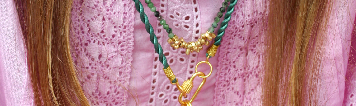 Thread Necklaces