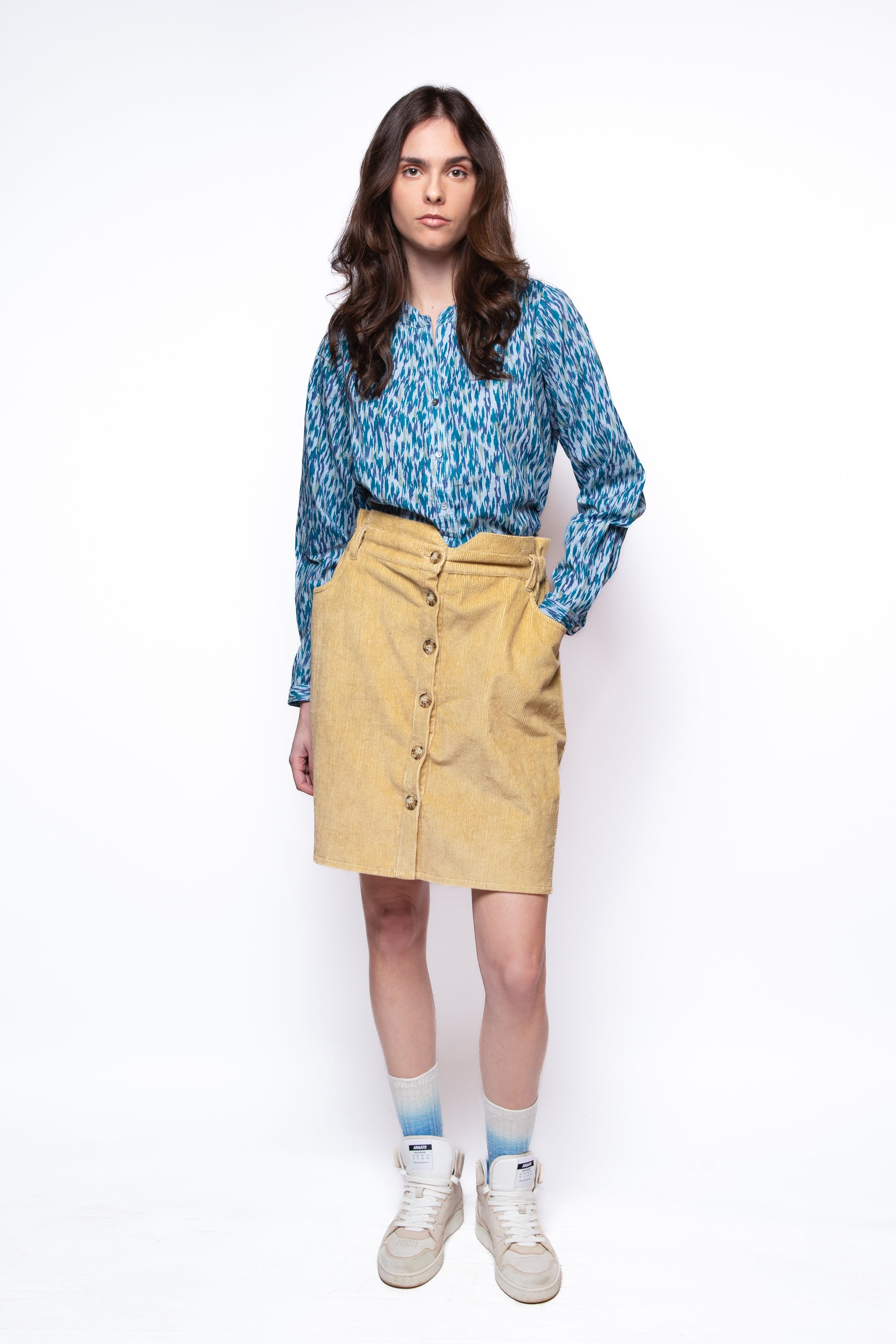 Medha Skirt Mustard