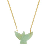 Amazoniet Vogel Ketting