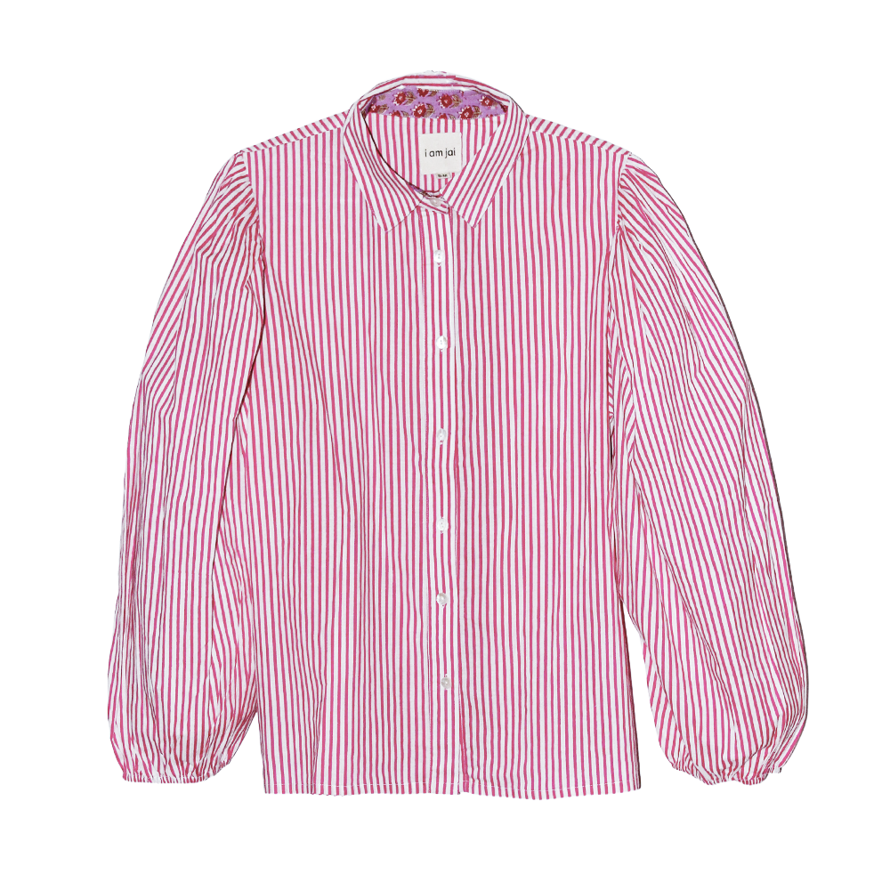 Ankita Ballon Blouse Roze