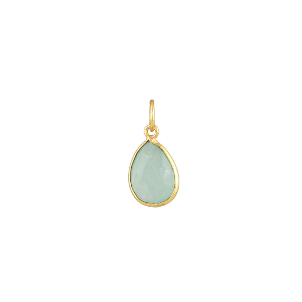 Aqua Jade Druppel Bedel