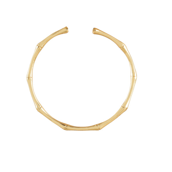 Gouden Bamboe Bangle