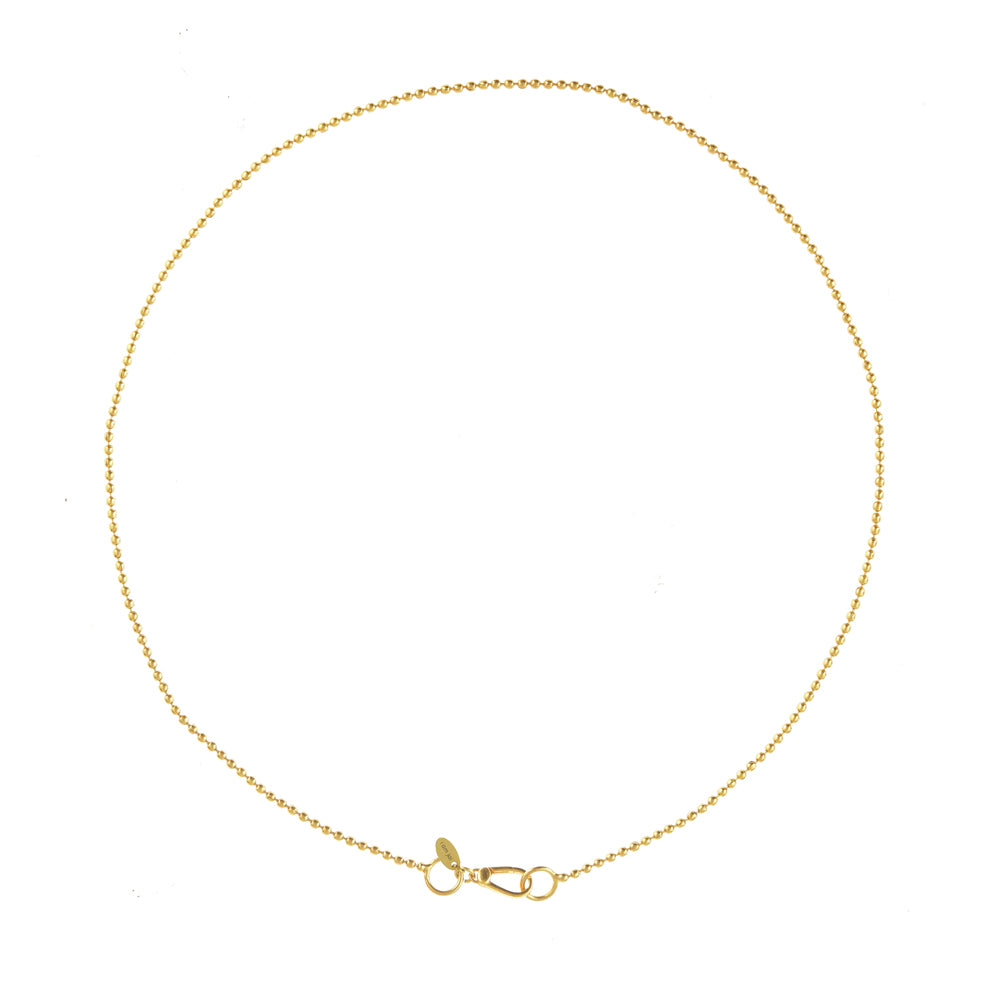 Basis Balletjes Ketting Goud