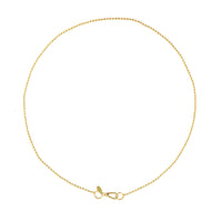 Basis Balletjes Ketting Goud