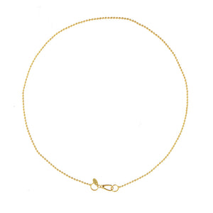 Basis Balletjes Ketting Goud