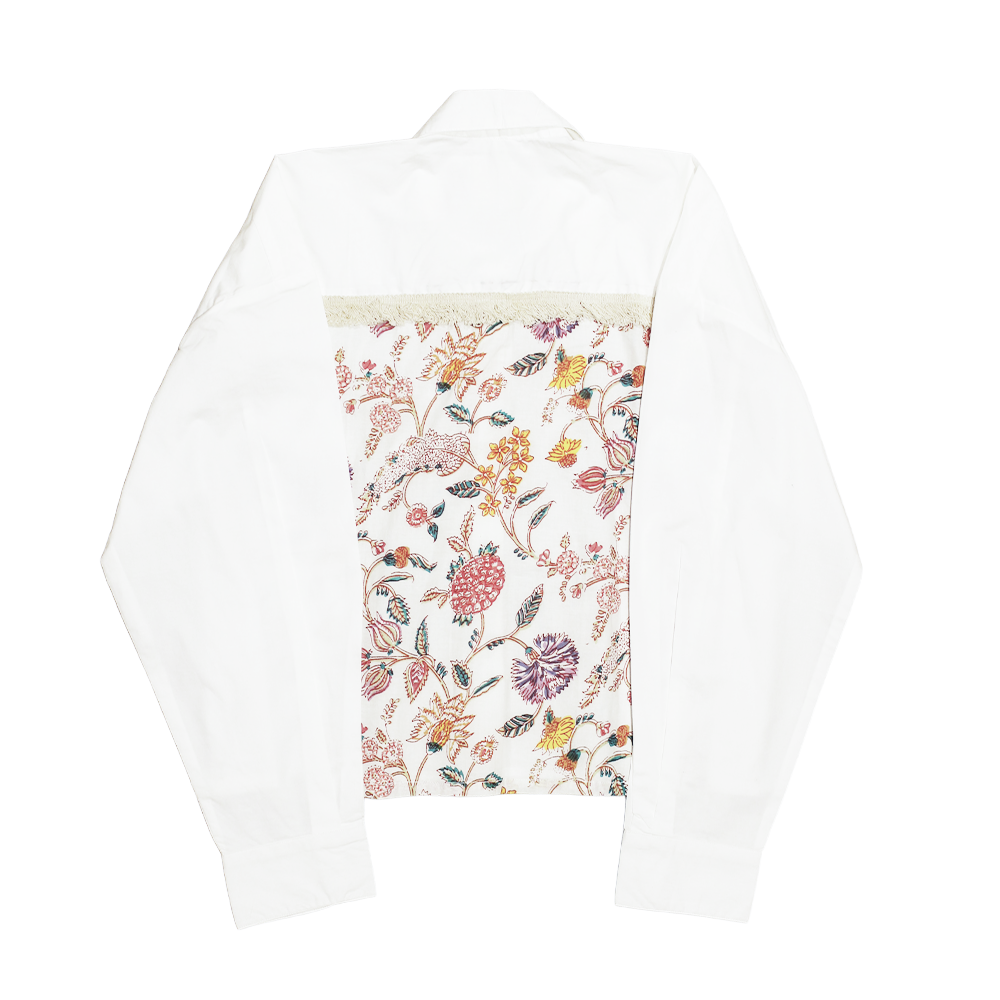 Rania Poplin Blouse White