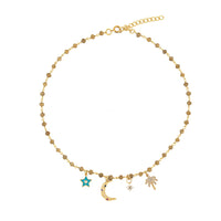 Bruine Jade Ketting Met Bedels