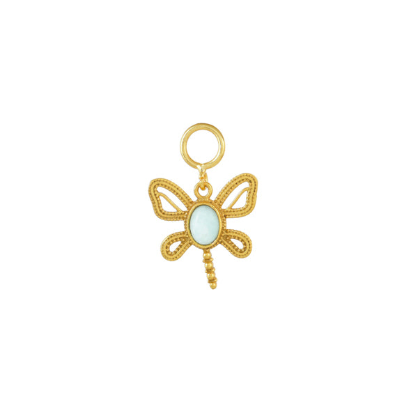 Cute Gold Plated Butterfly Charm