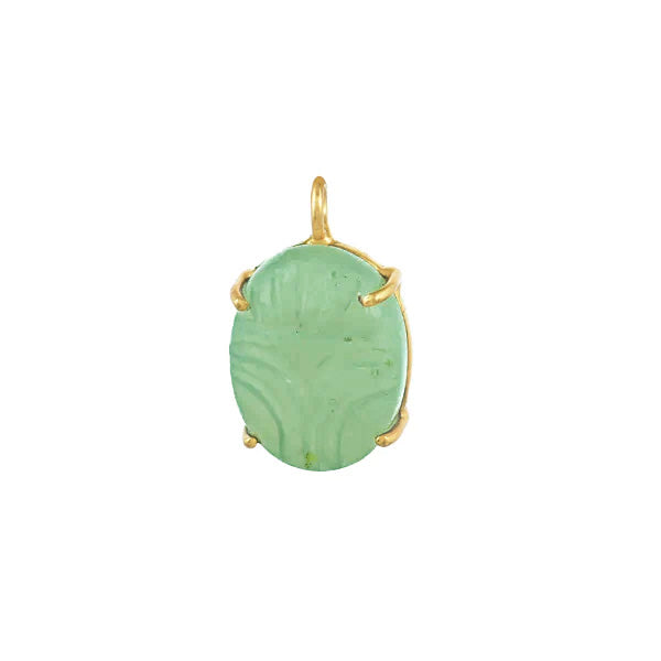 Edelstenen Scarabee Bedel Chrysopraas