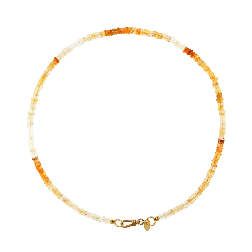 Citrine Edelstenen Ketting