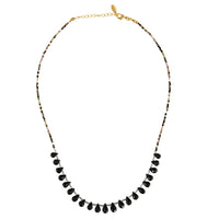 Druppel Edelstenen Ketting Zwarte Onyx