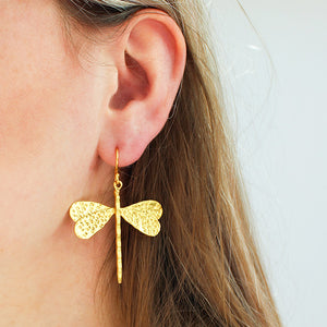 Libelle Gold Earrings
