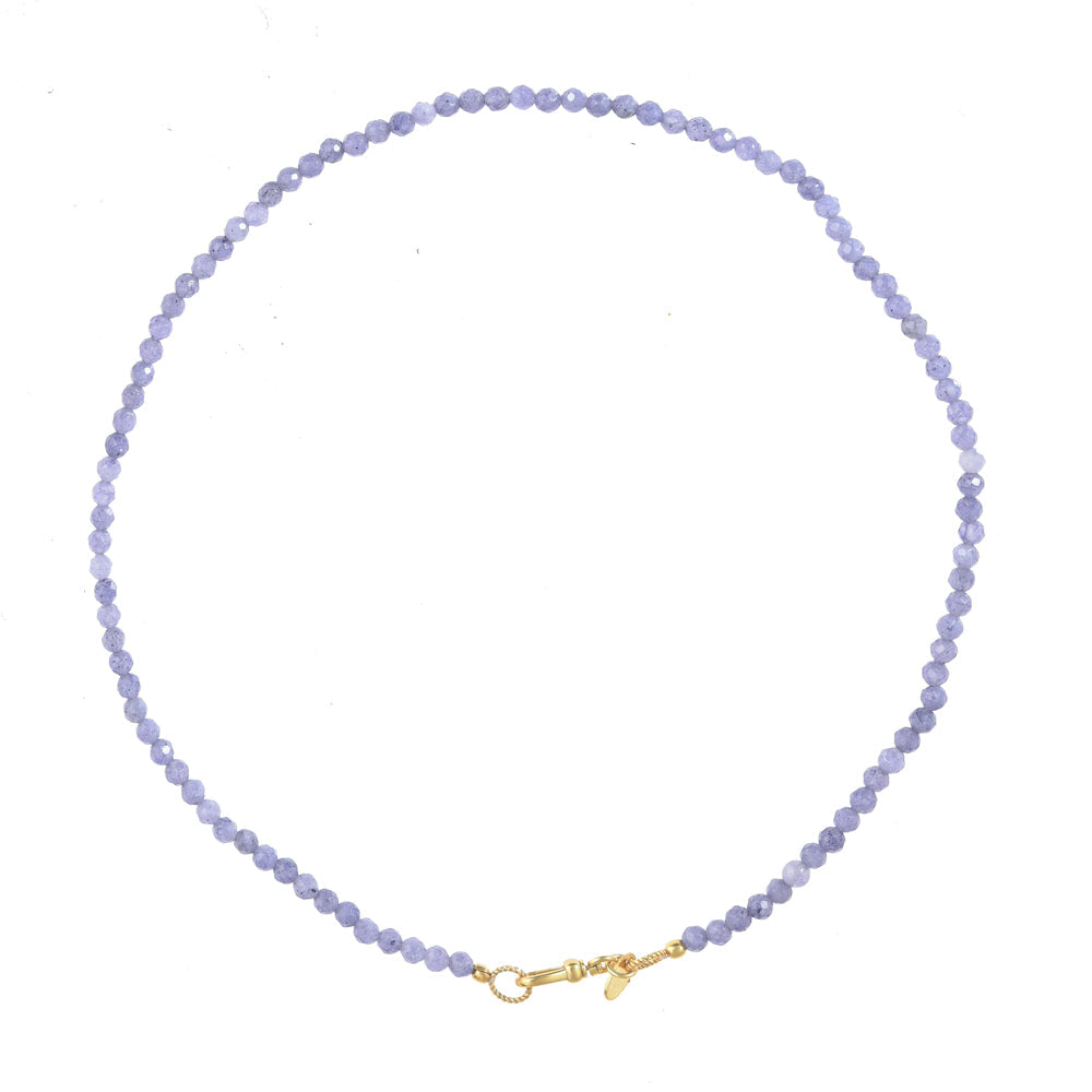 Edelstenen Ketting Met Slot_lilac