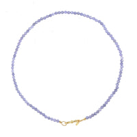Edelstenen Ketting Met Slot_lilac