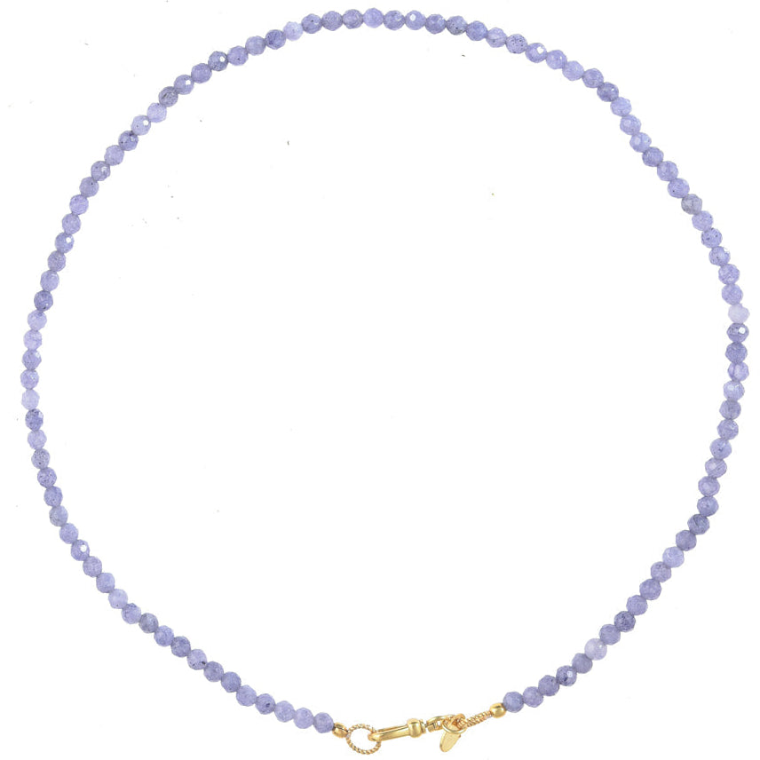 Edelstenen Ketting Met Slot_lilac