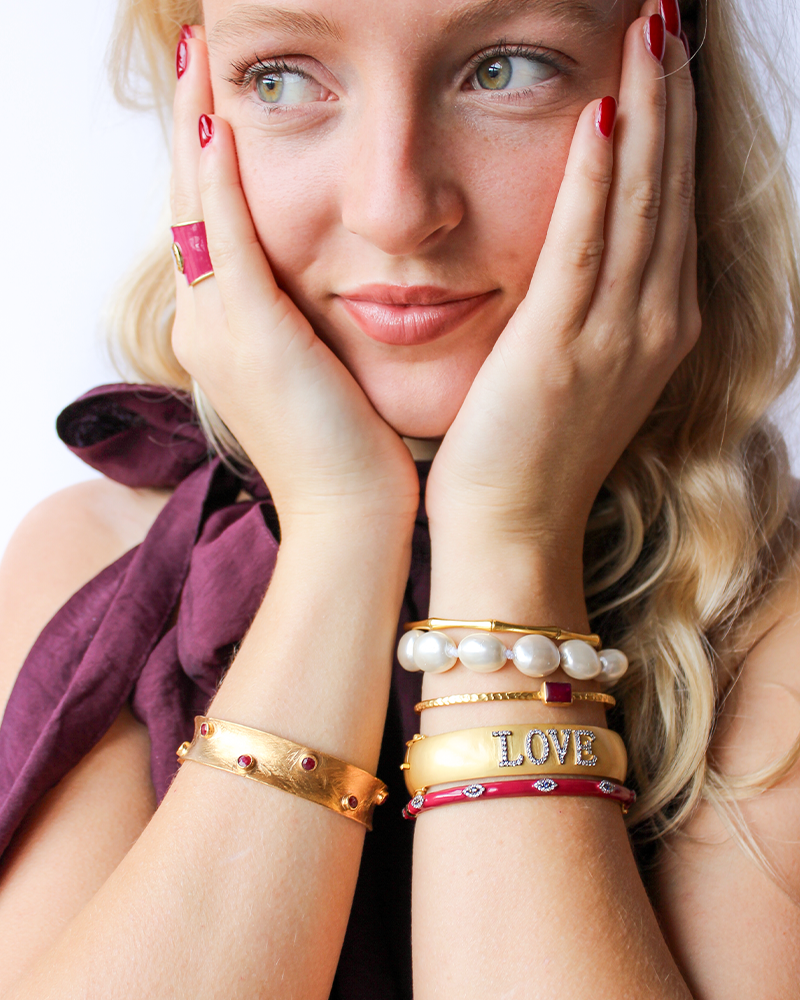 Taiwan parel armband