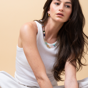 Edelstenen ketting Multi