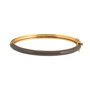 Emaille Bangle bruin
