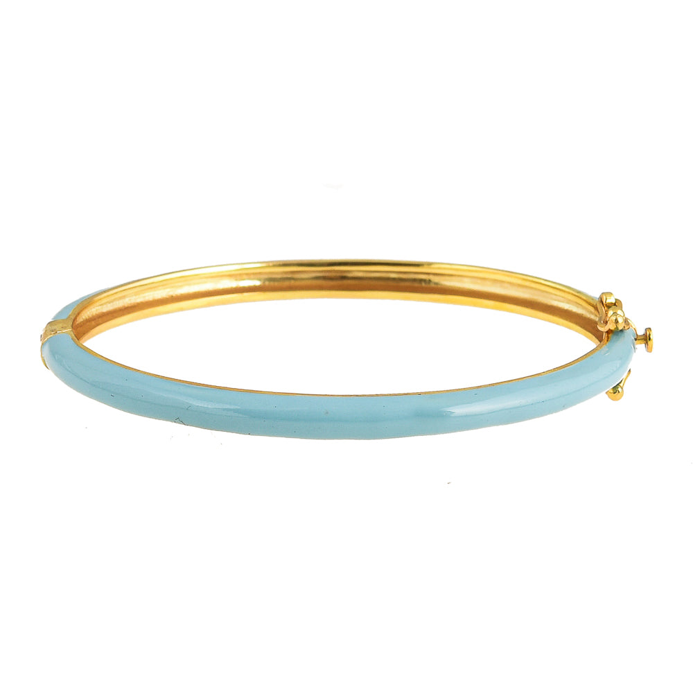 Emaille Bangle lichtblauw