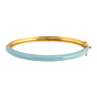 Emaille Bangle lichtblauw