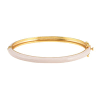 Emaille Bangle lichtroze