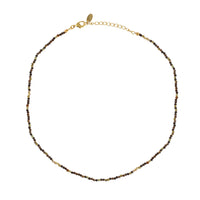 Fijne Edelstenen Ketting Bruine Agaat