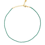 Fijne Edelstenen Ketting Groene Onyx