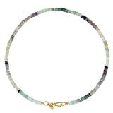 Fluoriet Edelstenen Ketting