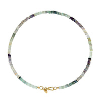 Fluoriet Edelstenen Ketting