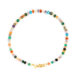 Geknoopte Multi Edelstenen Ketting