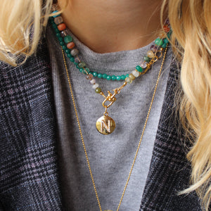 Geknoopte Multi Edelstenen Ketting