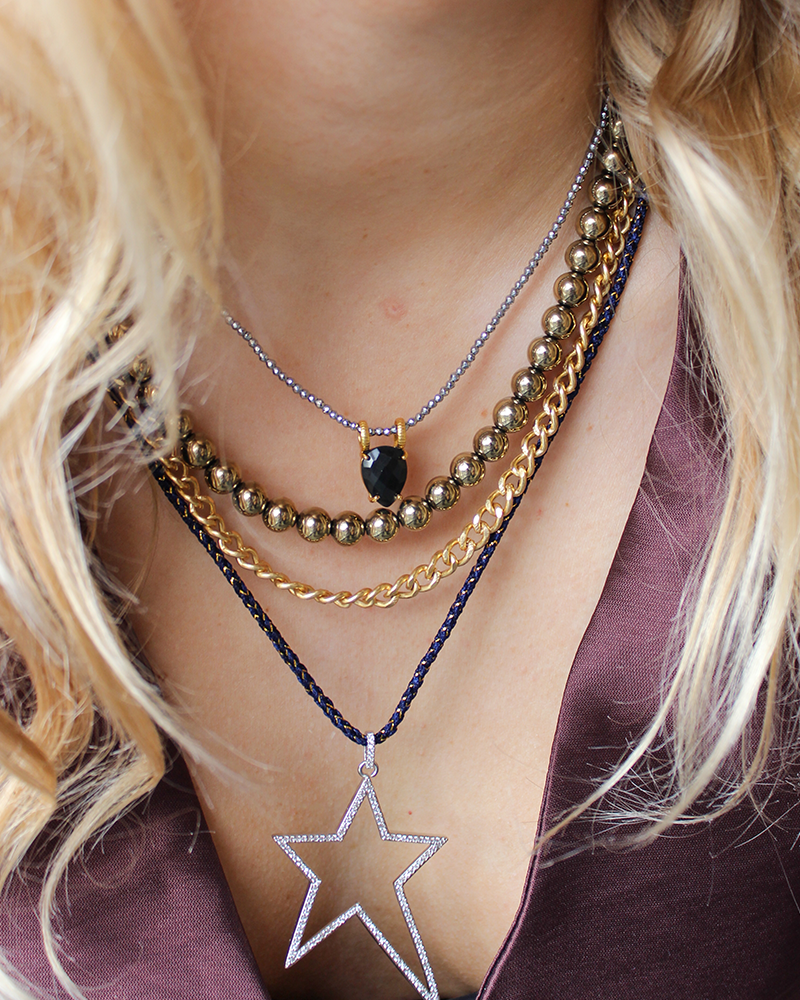 Zilveren Ster Met Zirkonia bedel