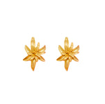 Gouden Bloem Studs