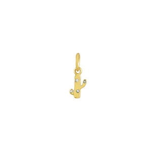 Gouden Cactus Bedel Mini