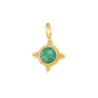 Gouden Geboortesteen Smaragd Mei
