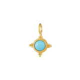 Gouden Geboortesteen Turquoise December