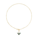 Gouden Ketting Labradoriet Vogel