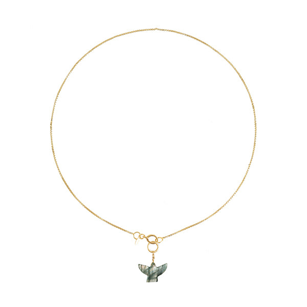 Gouden Ketting Labradoriet Vogel