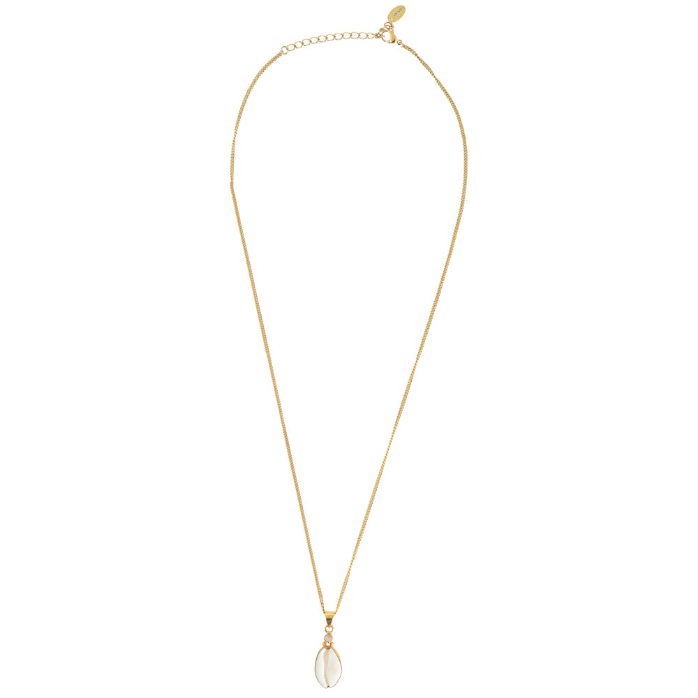 Gouden Ketting Schelp Hanger