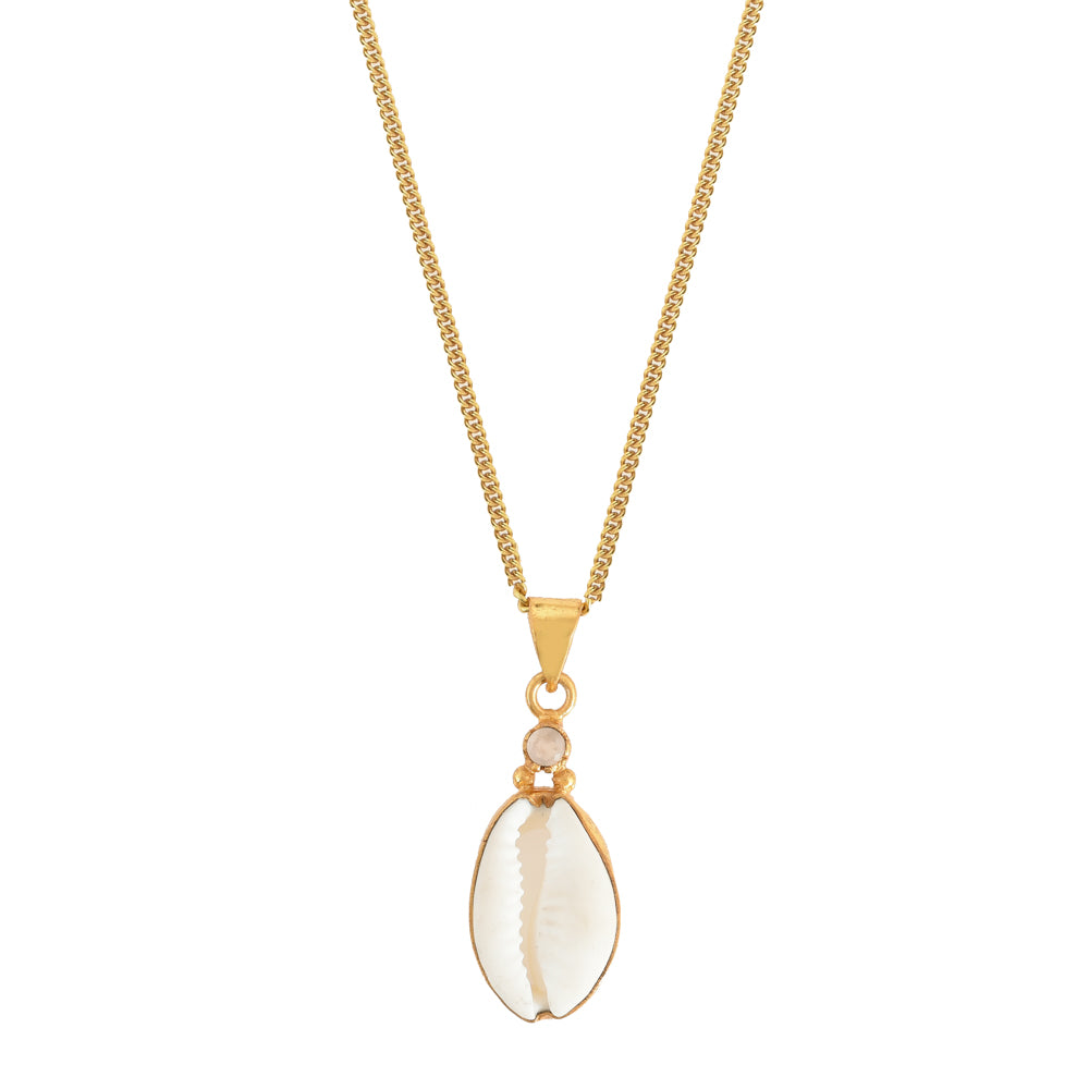 Gouden Ketting Schelp Hanger