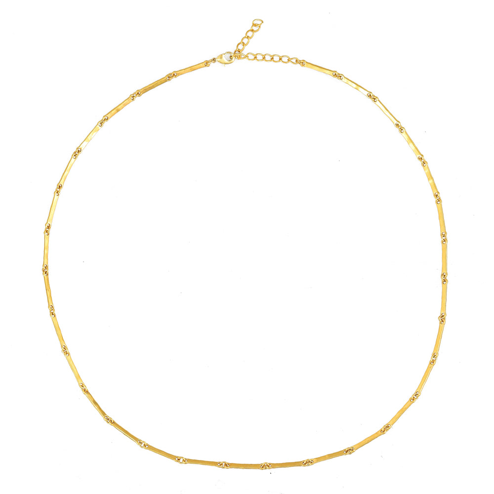 Gouden Ketting Staafjes