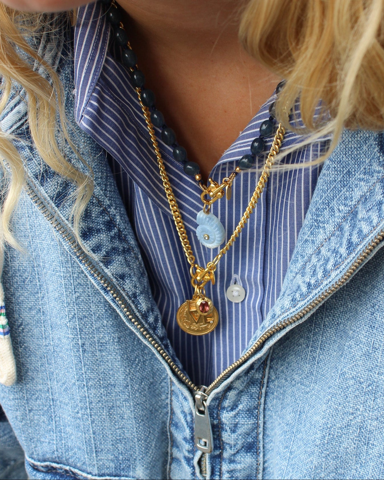 Gouden Ketting en Gouden Bedels 