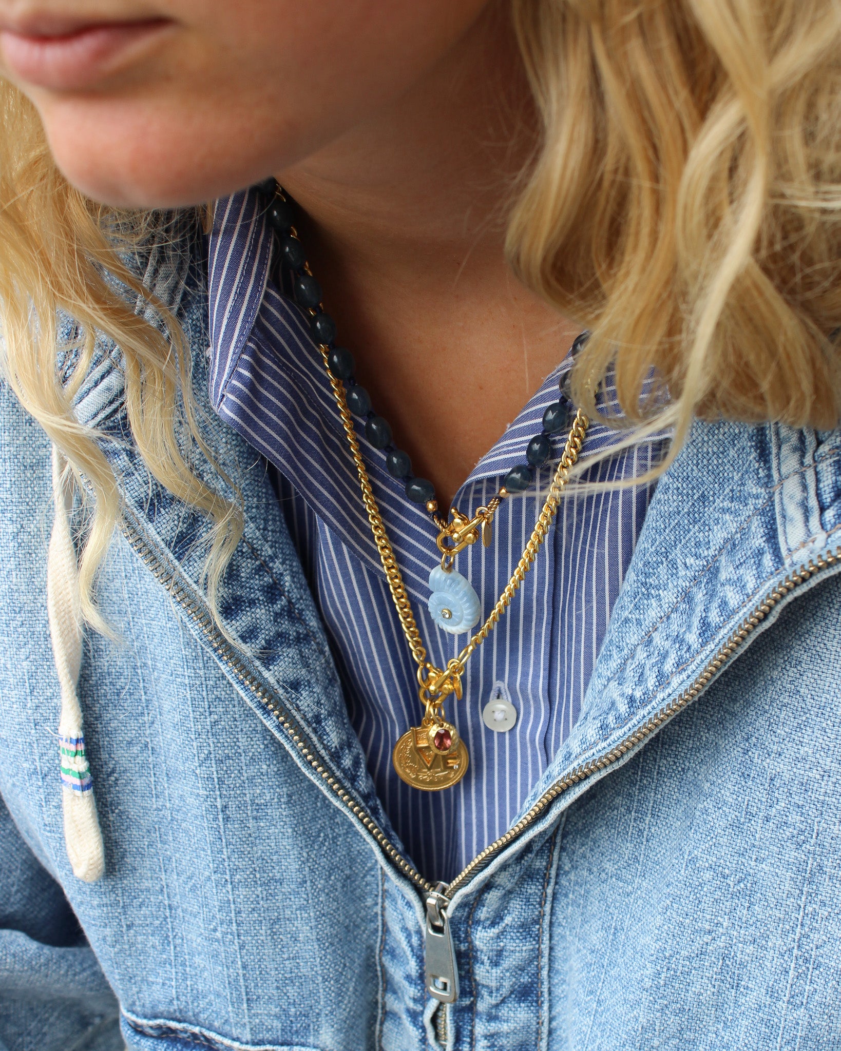 Gouden Ketting en Gouden Bedels 