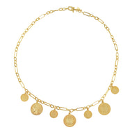 Gouden Ketting met munten